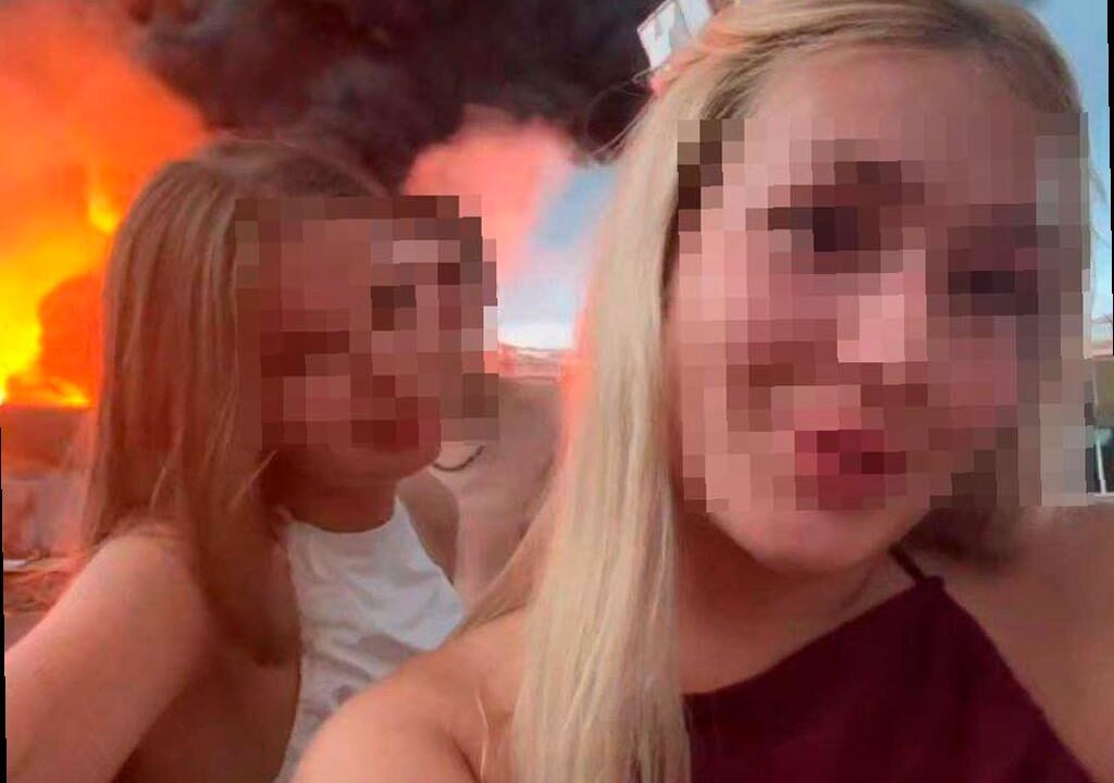 Полиция ищет девушек, снявших видео на фоне пожара в Сочи