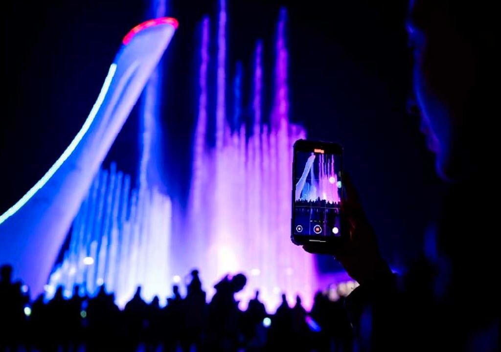 Поющий фонтан в Сириусе закрыли на профилактику