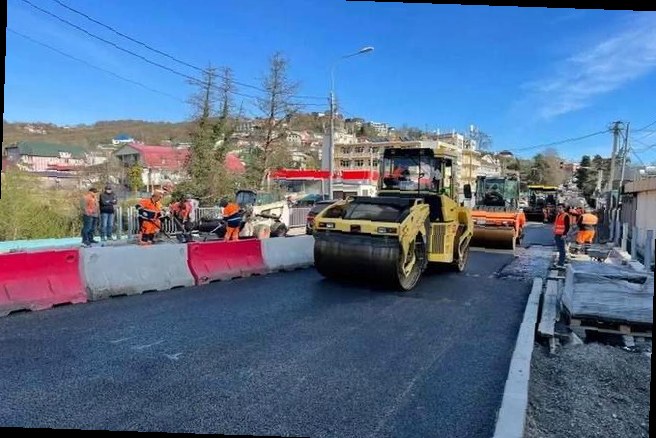 На мосту через реку Уч-Дере под Сочи введут реверсивное движение до ко